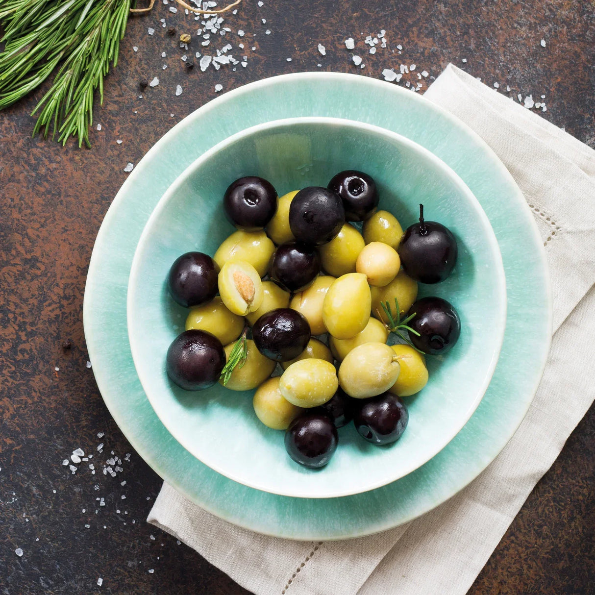 Grüne Oliven aus Palästina 150g