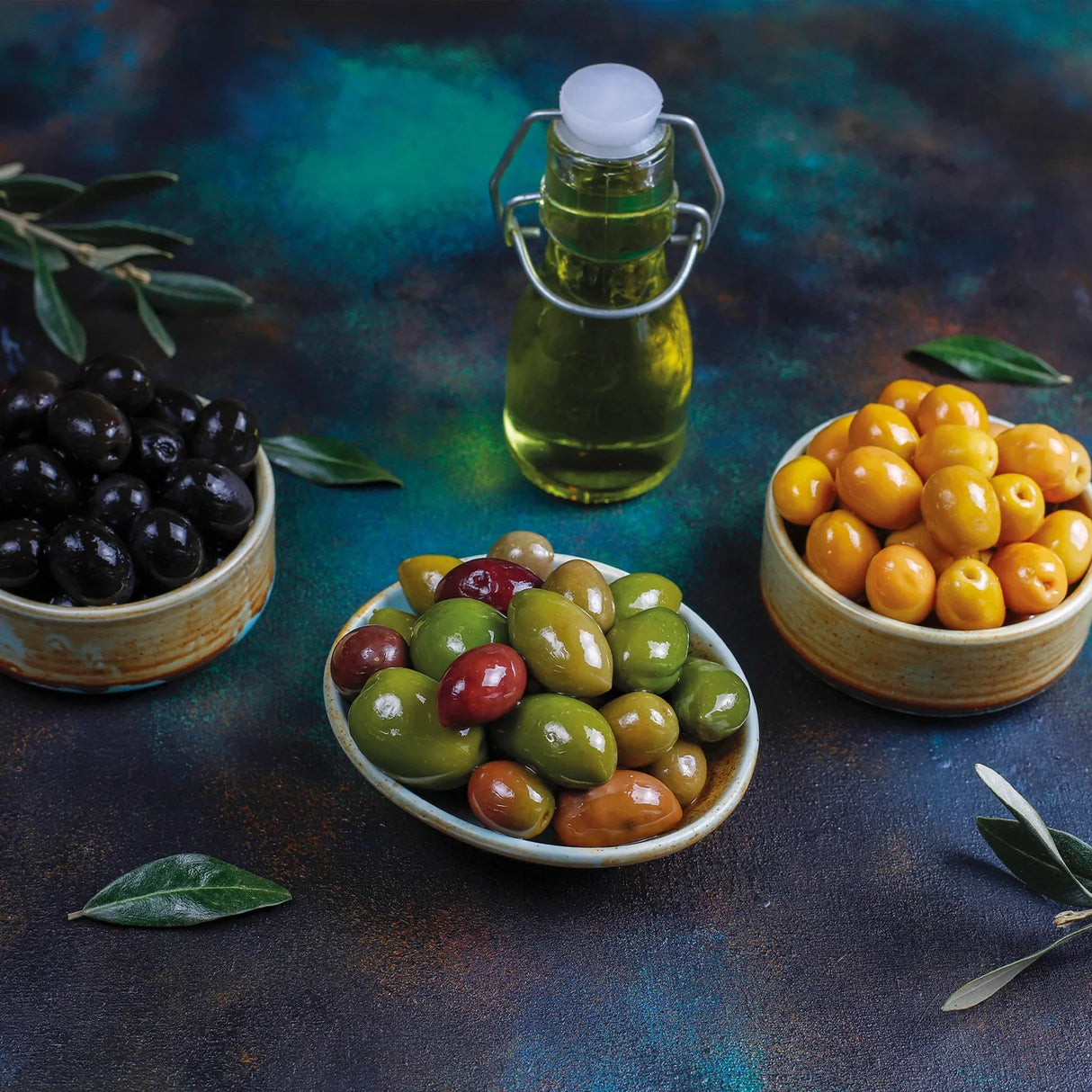 Grüne Oliven aus Palästina 150g