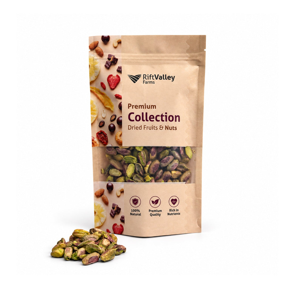 Pistazienkerne 150 g – naturbelassen - Rift Valley Farms EU