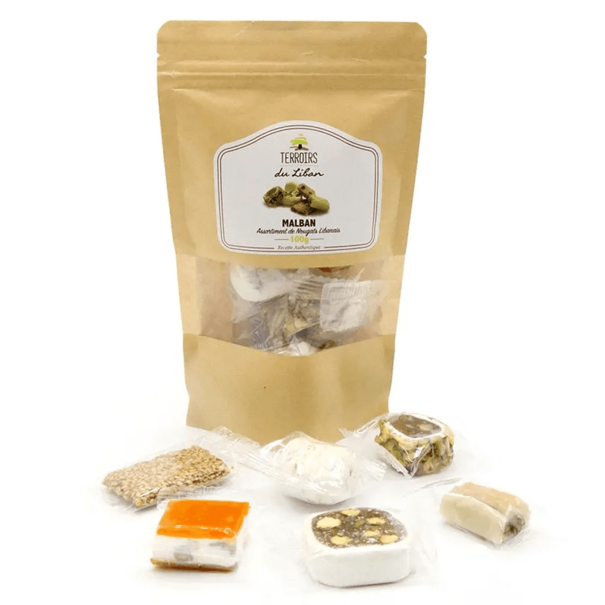 Sortiment von Malbans 100g - Libanesische Nougats - Sueßwaren – product view 4