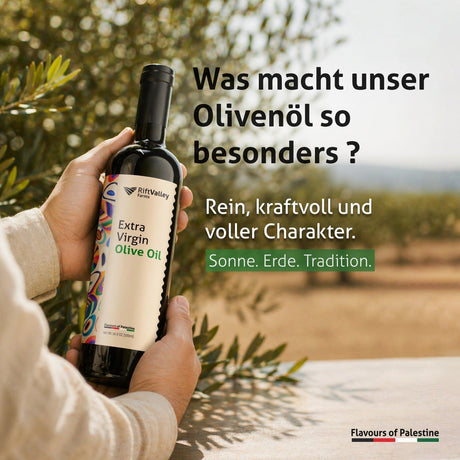 Warum ist Olivenöl aus Palästina so besonders? - Rift Valley Farms EU 