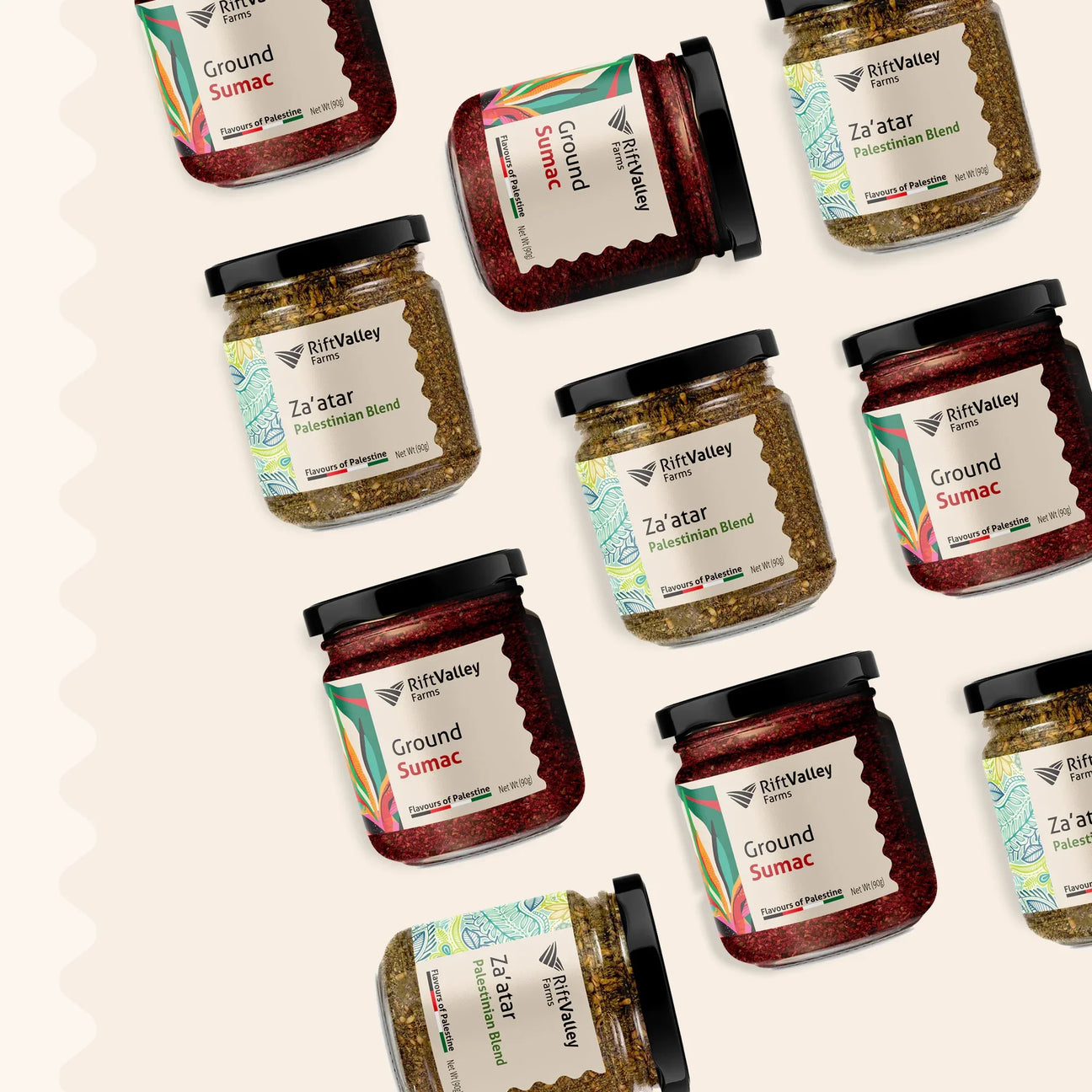 Authentische Gewürze und Kräuter