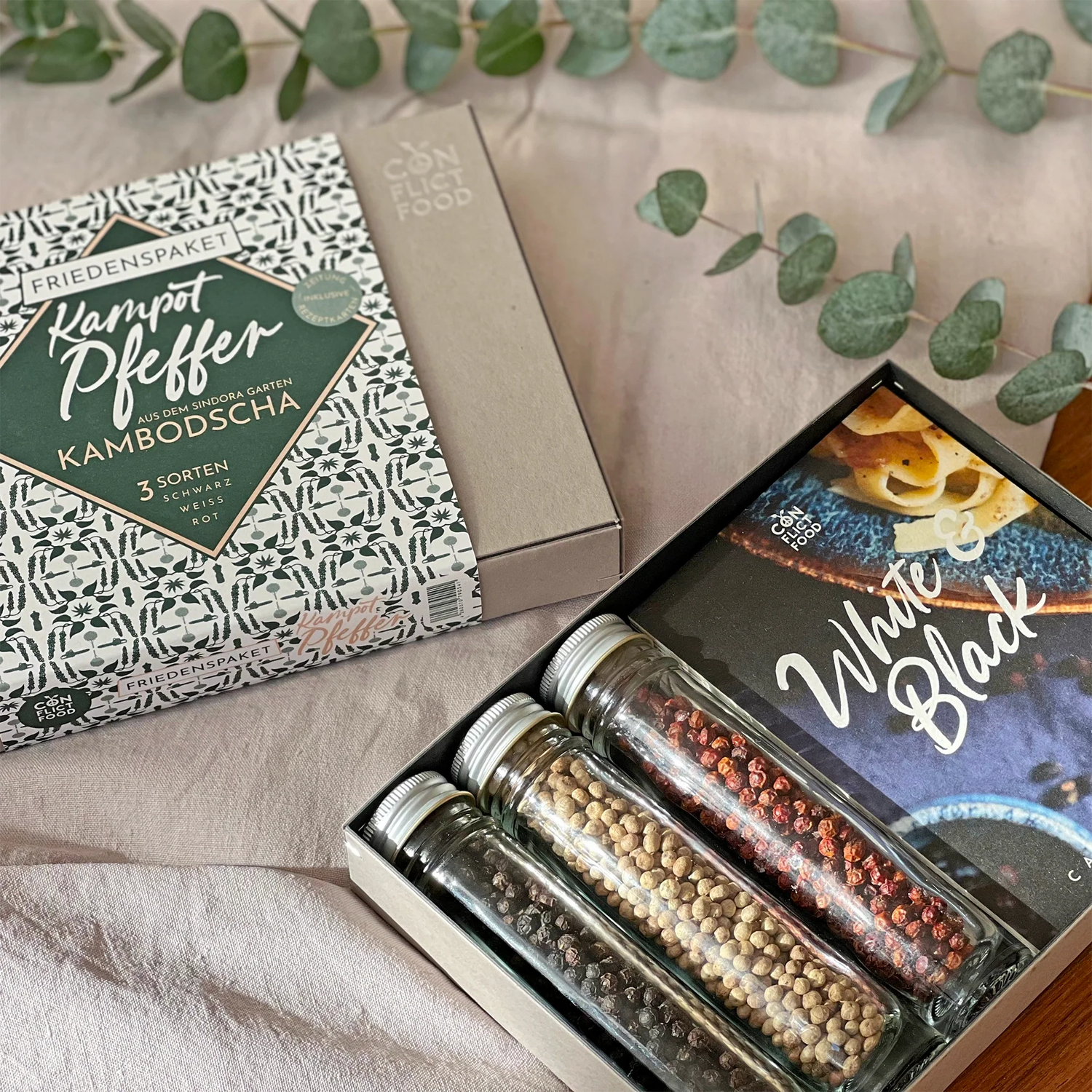 Geschenkpaket: Flor de Sal 3 Sorten