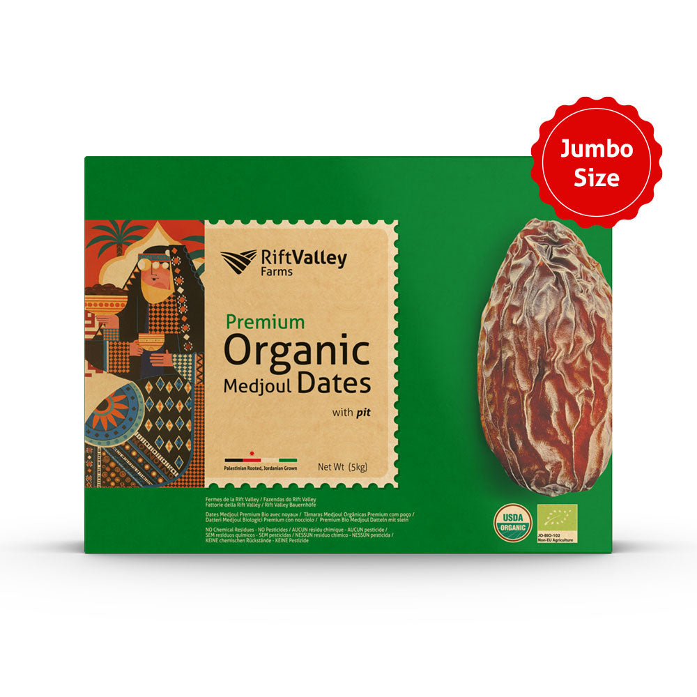 Bio Medjool Premium Datteln aus Jordanien 5KG -  Rift Valley Farms - Ernte 25/26