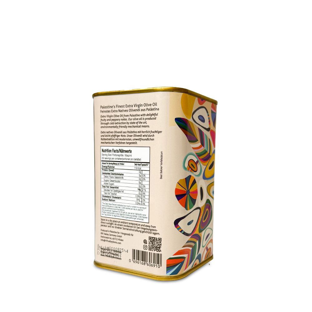 Extra Natives Olivenöl aus Palästina Aktuelle Ernte
