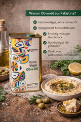 Extra Natives Olivenöl aus Palästina - Rift Valley Farms EU