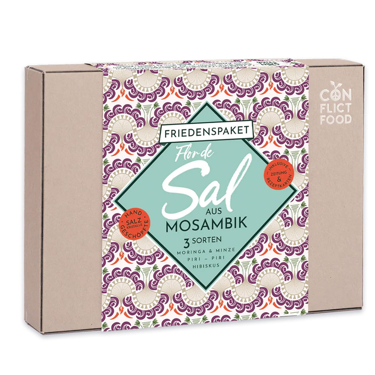 Geschenkpaket: Flor de Sal 3 Sorten