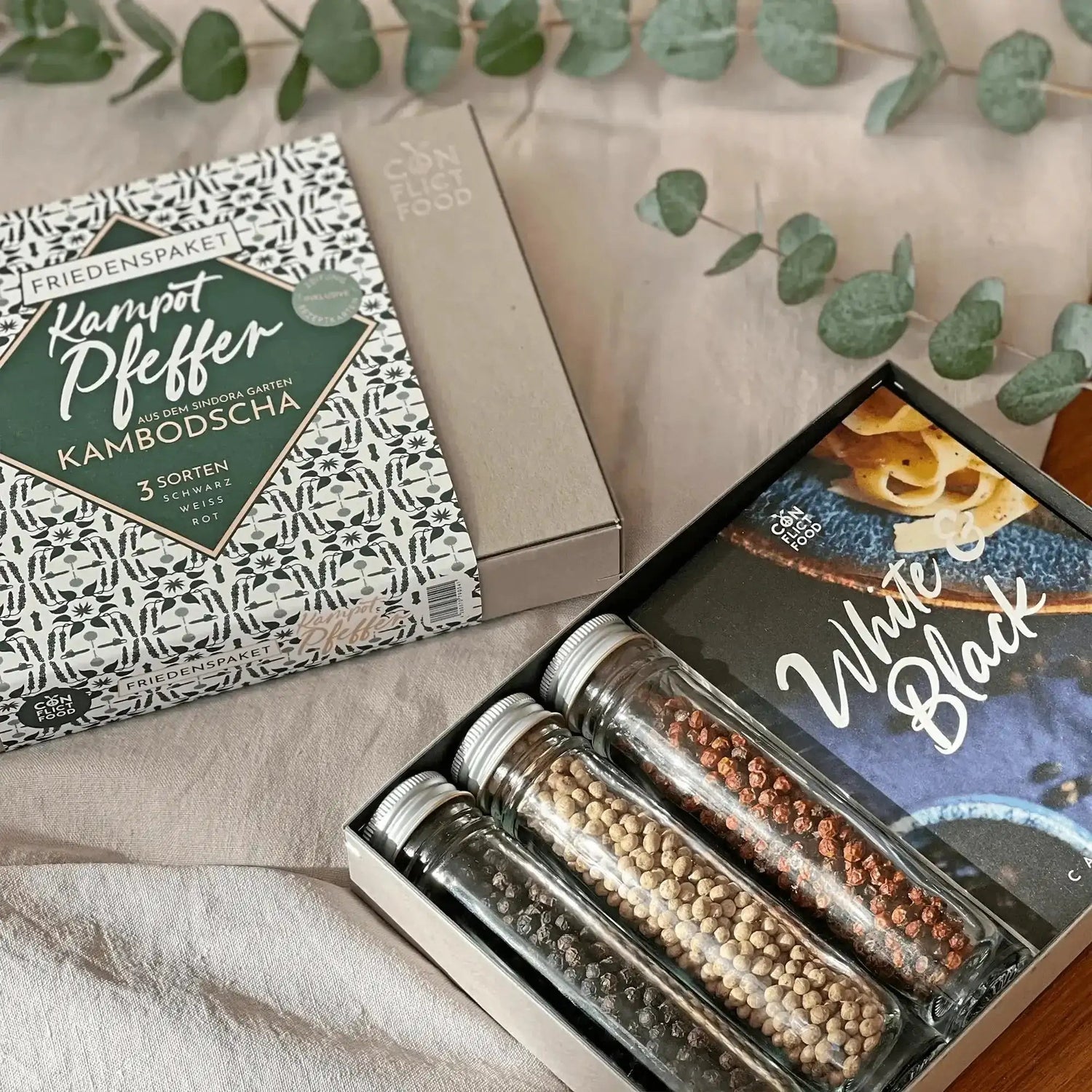 Geschenkpaket: Flor de Sal 3 Sorten - Rift Valley Farms EU