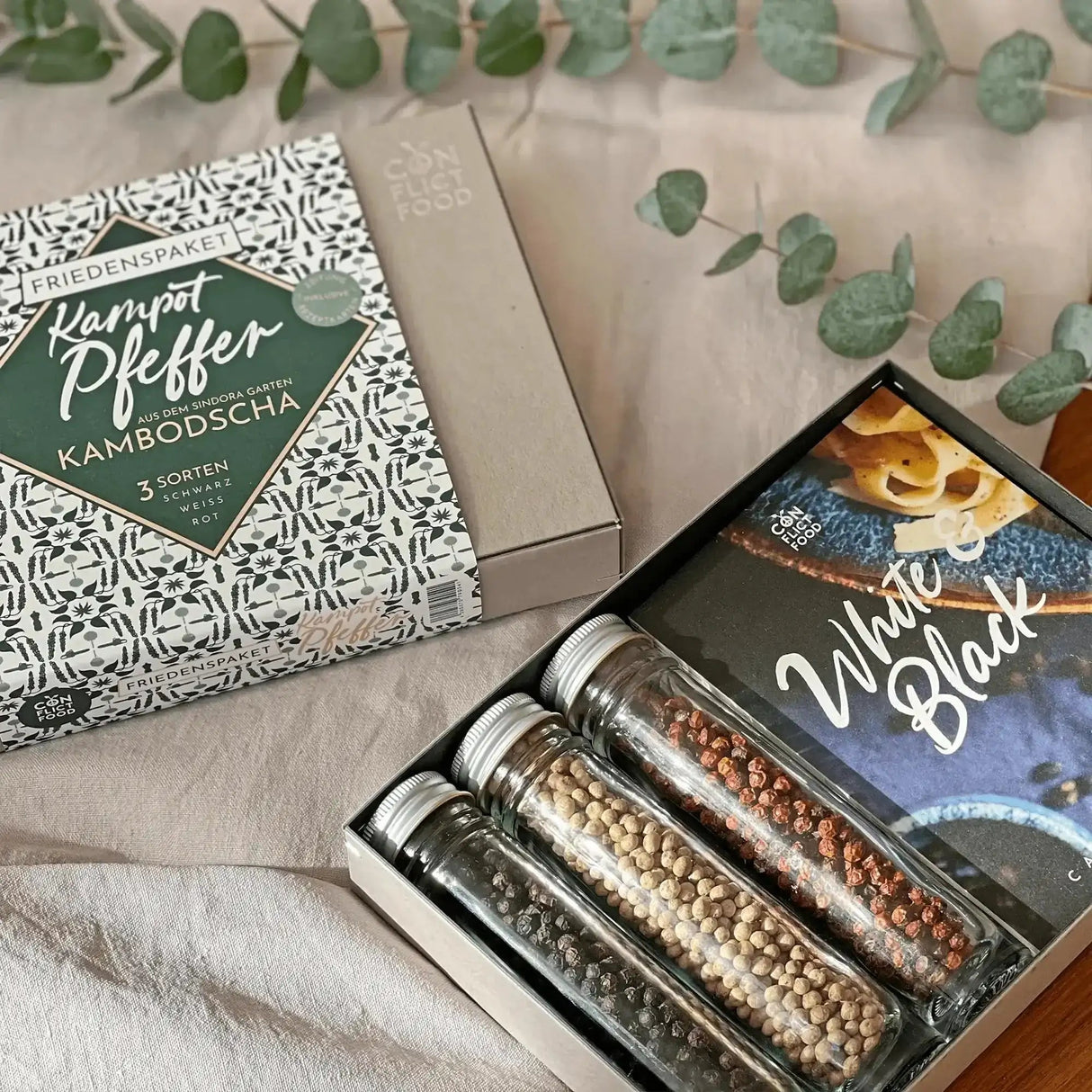 Geschenkpaket: Flor de Sal 3 Sorten - Rift Valley Farms EU