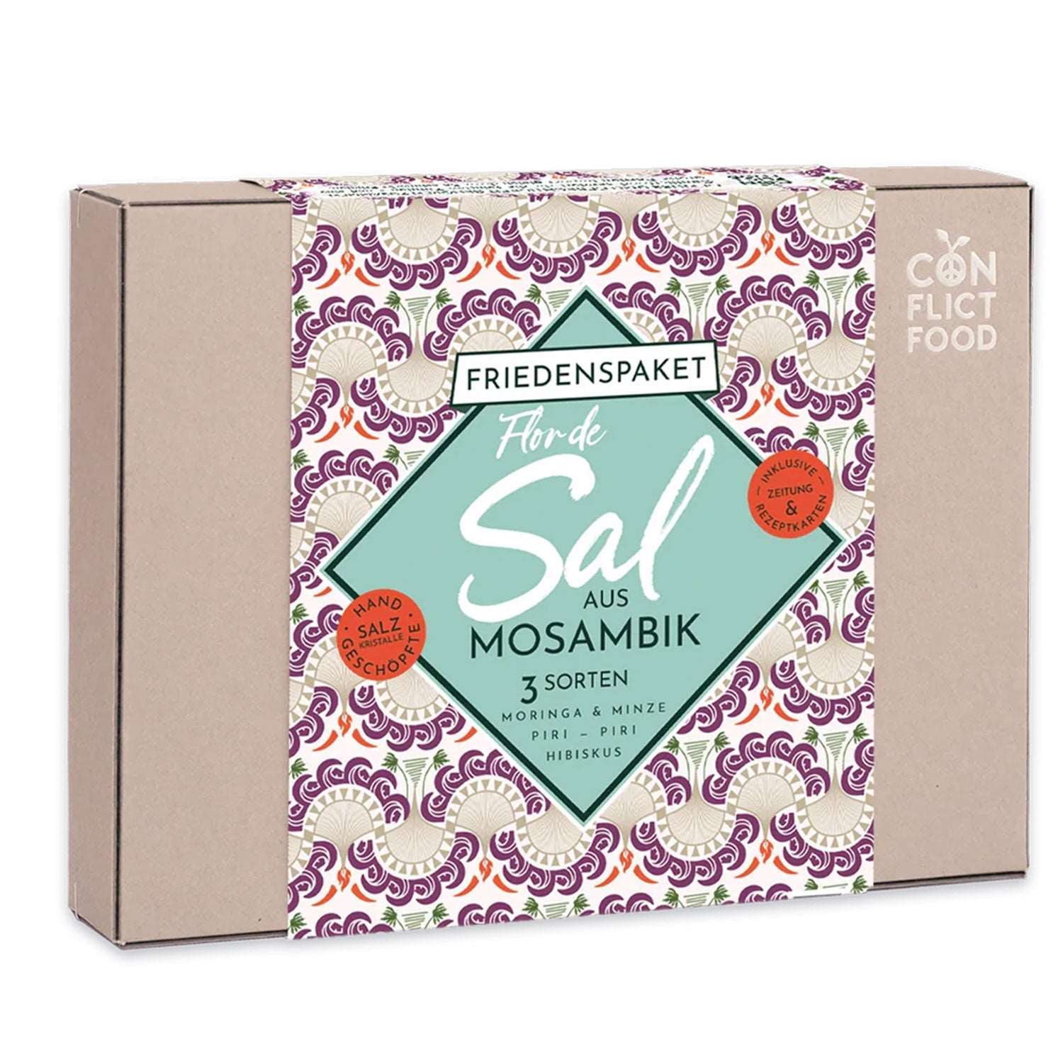 Geschenkpaket: Flor de Sal 3 Sorten - Rift Valley Farms EU