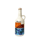 Handgemalte Keramik-Olivenölflasche + 500 ml Olivenöl - Rift Valley Farms EU