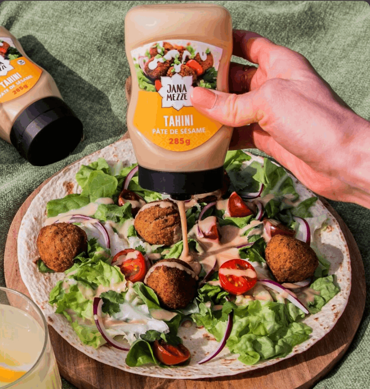 JANA Mezze – Tahini – Sesampaste – 285 g – Quetschsauce – product view 2