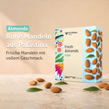 Mandeln aus Palästina – ungeschält 300G - Rift Valley Farms EU