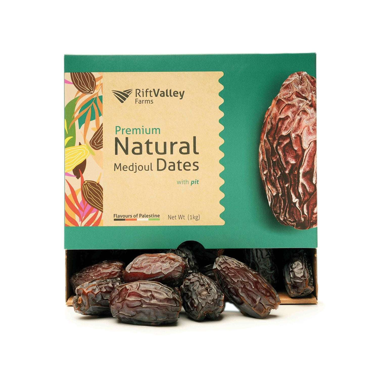 Palästina Medjool Datteln Premium Jumbo 1KG - Rift Valley Farms EU