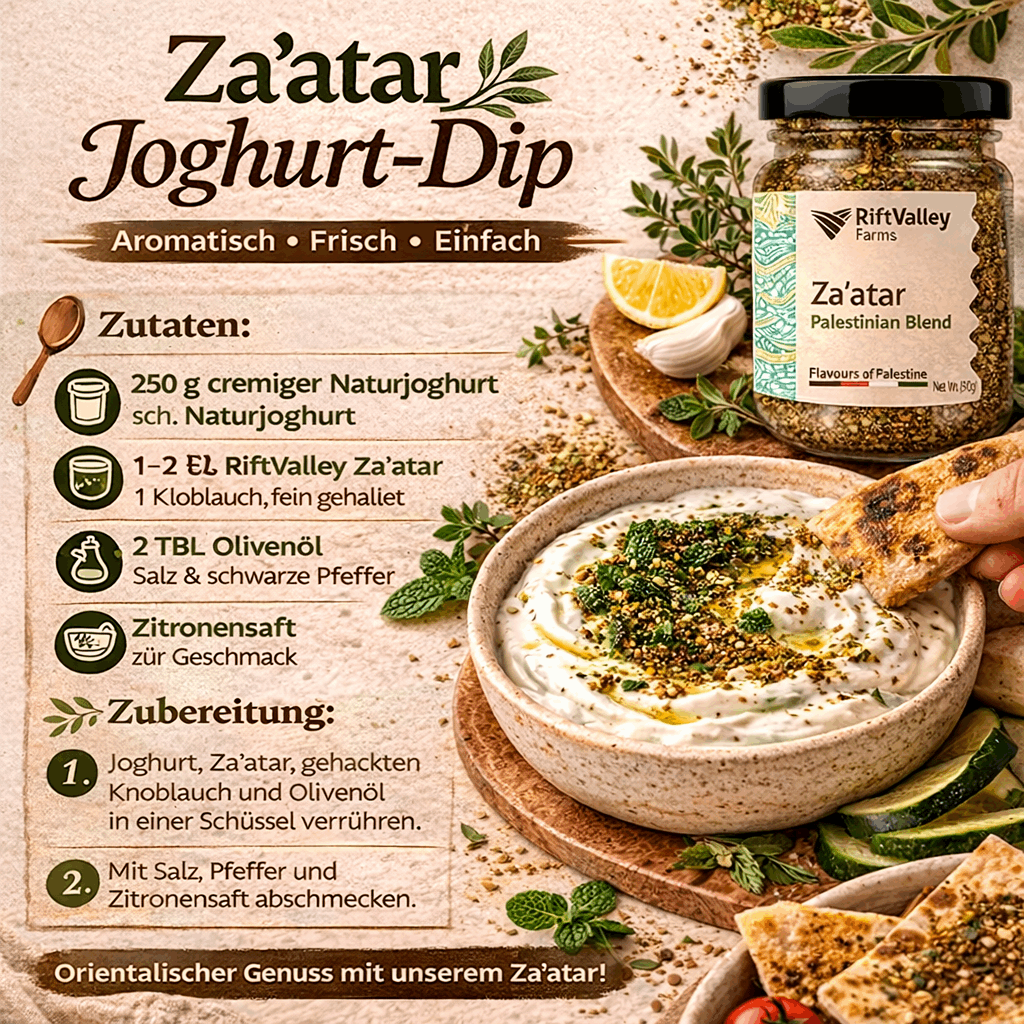 Rift Valley Farms Zaatar aus Palästina - Rift Valley Farms EU