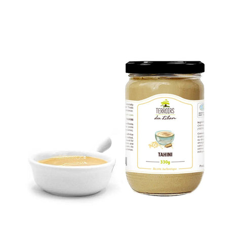Terroirs du Liban – Tahini 330 g – Sesampaste aus 100 % Sesam - Rift Valley Farms EU